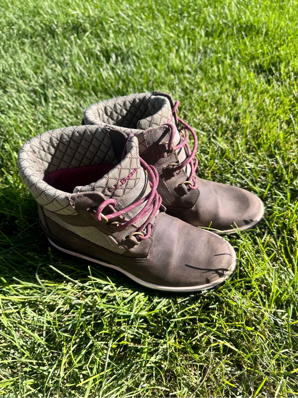 L.L.Bean Women’s Size 9 PrimaLoft Insulated Winter Boots Brown